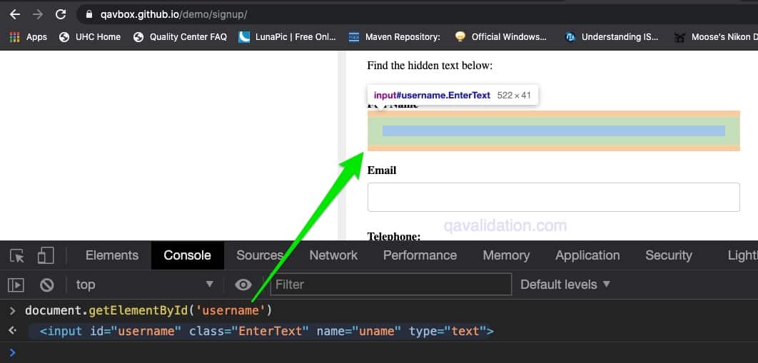 Execute javascript using selenium webdriver in python qavalidation