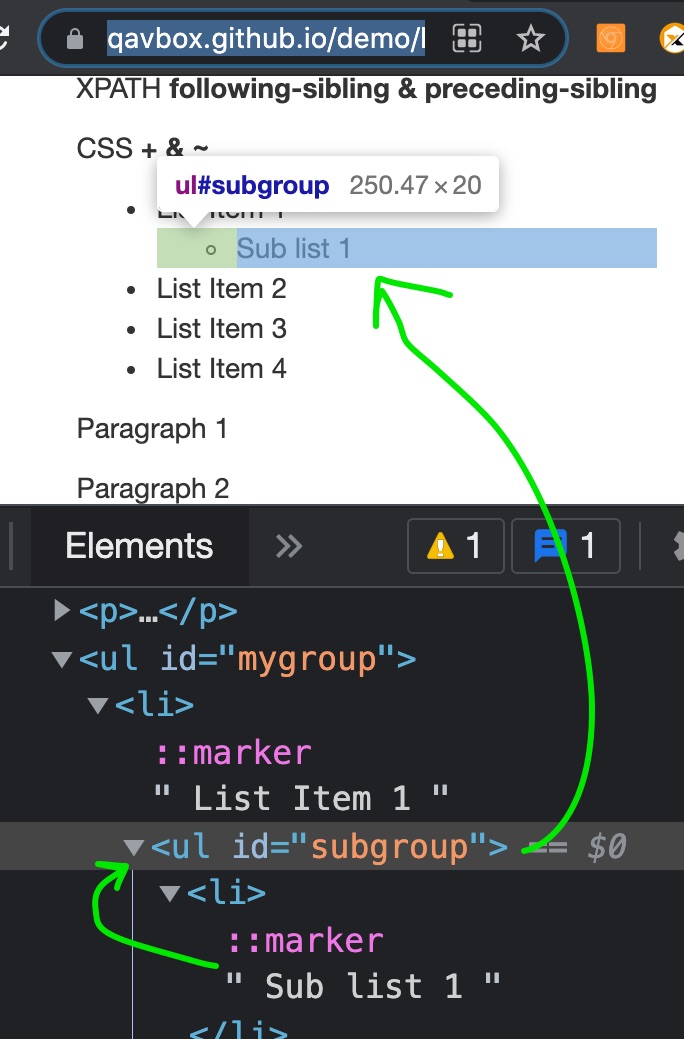 Cypress contains() method to locate elements qavalidation