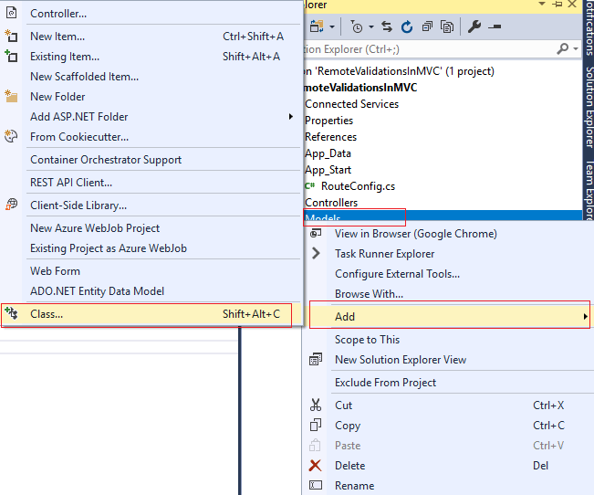 MVC Remote Validations in MVC (Check if Email id exists in database