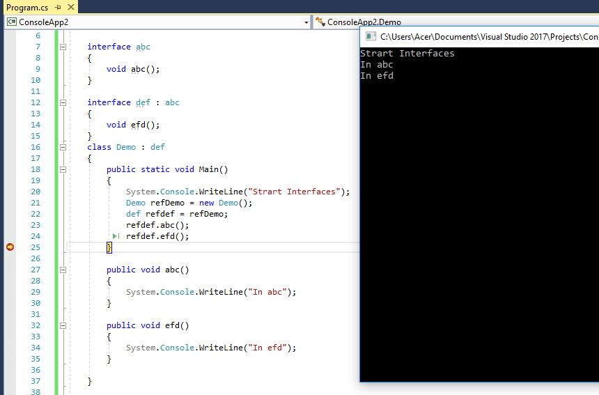 C Interface in C (With Example) QA With Experts