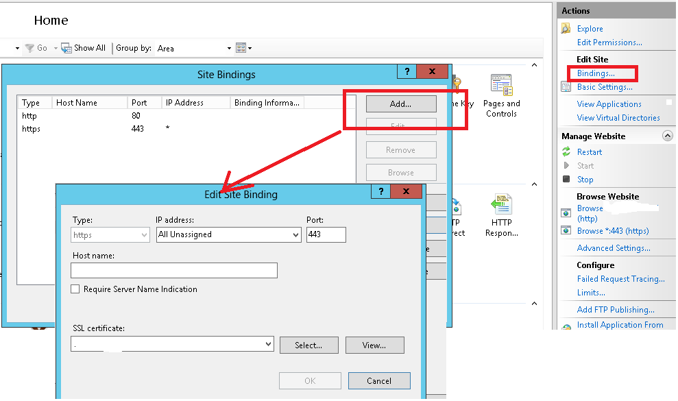 How to redirect from HTTP to HTTPS in QA With Experts