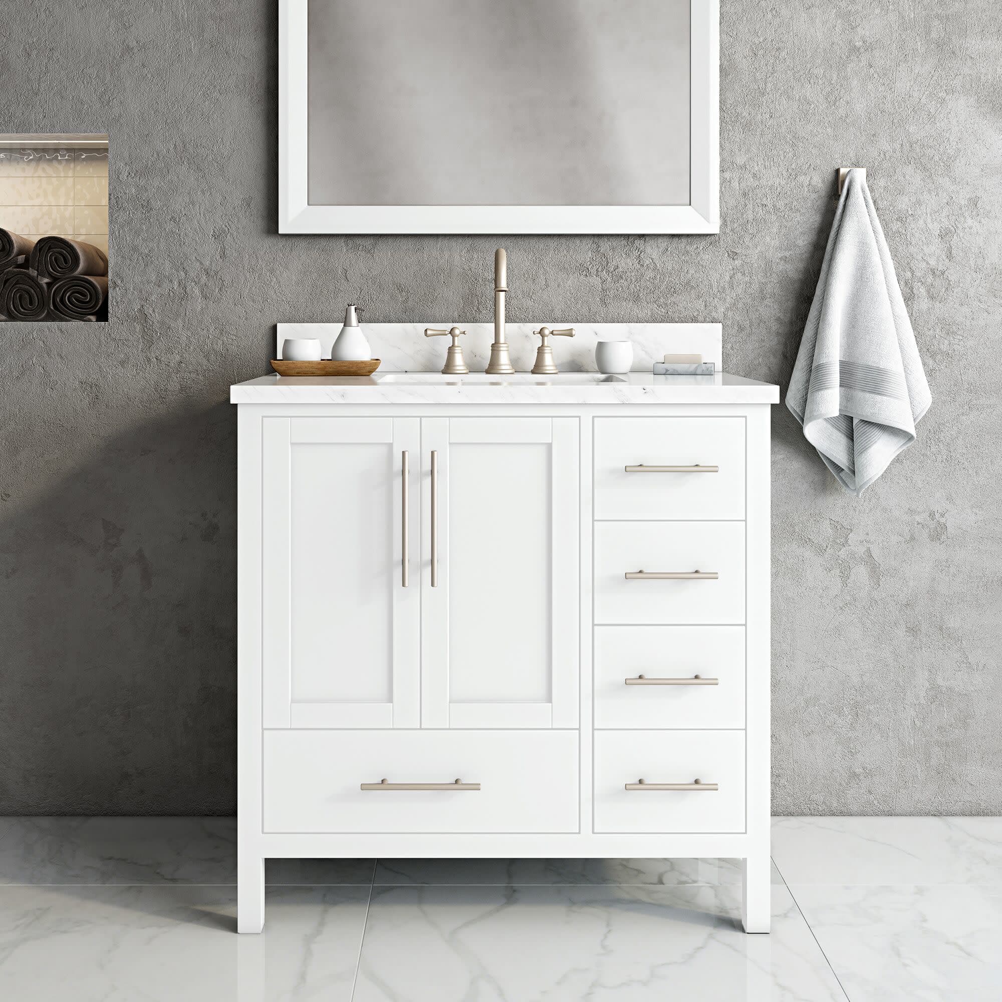 35 Inch Bathroom Rispa