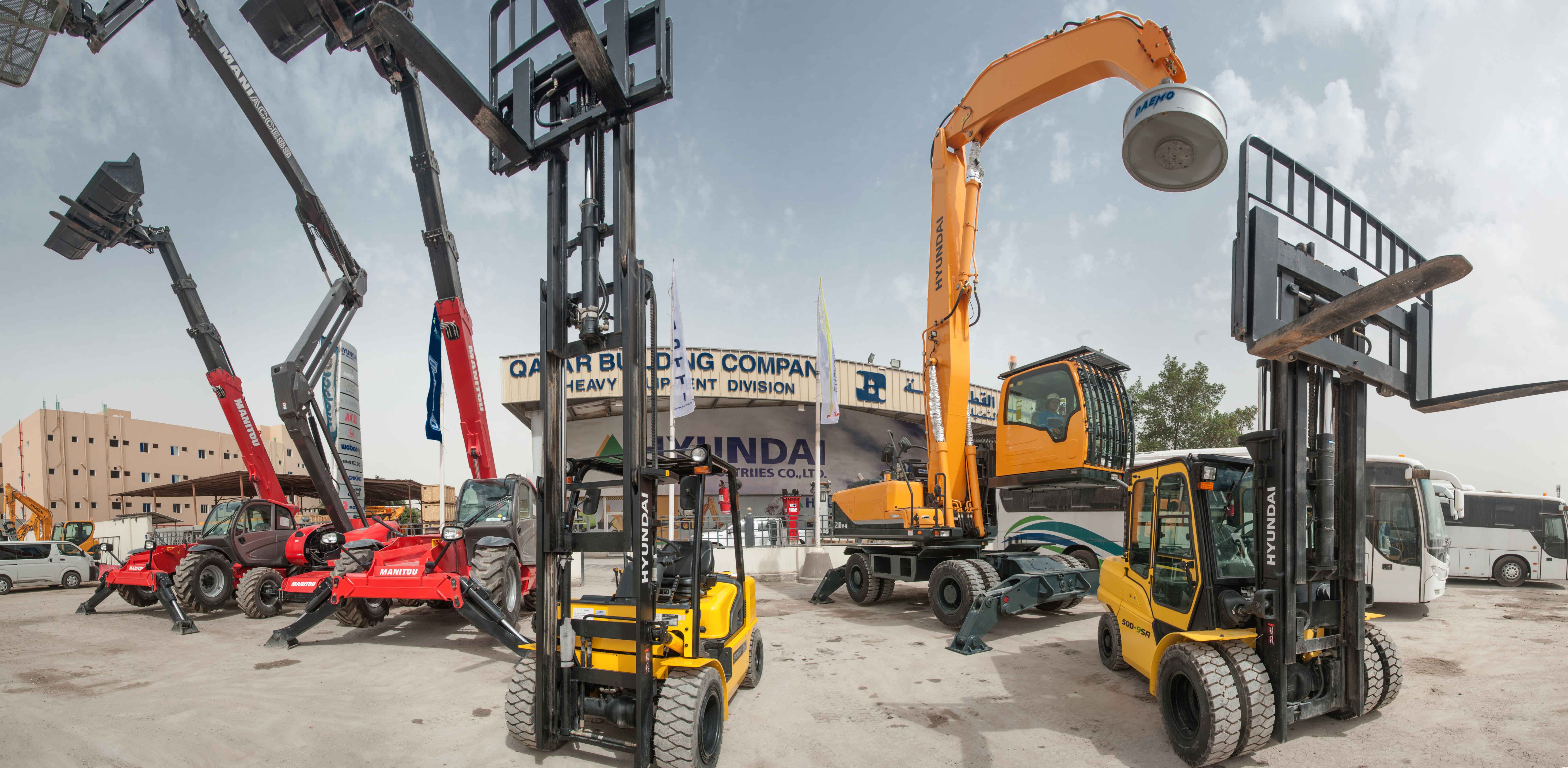 Qatar Building Company Heavy Equipment Division Construction