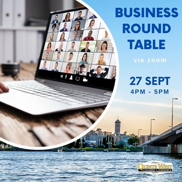 Quinte West Chamber of Commerce Business Roundtable Quinte Business