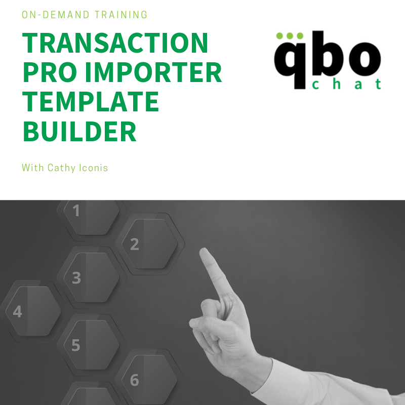 Transaction Pro Importer Template Builder QBOchat Transaction Pro Importer Template Builder QBOchat
