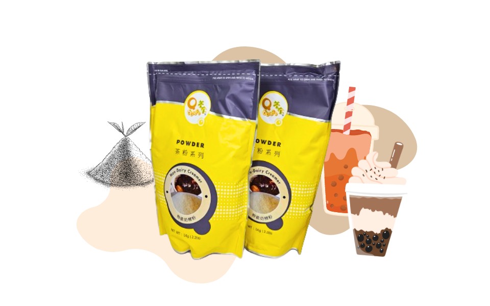 Fructose and Creamer 茶宝 Qbubble