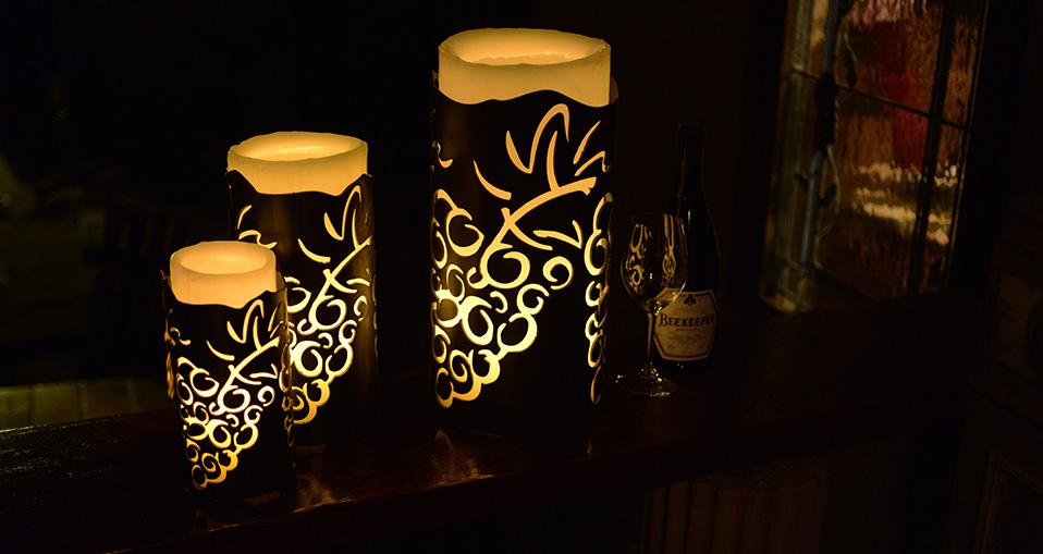 Q Candles Electric Candles Flameless Rechargeable LED Candles