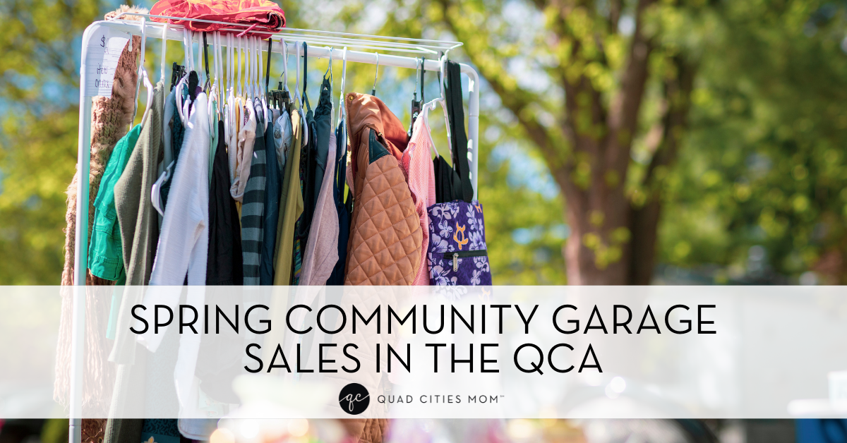 Spring Community Garage Sales in the QCA