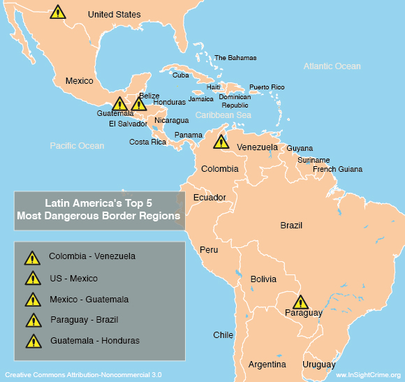 Latin America’s Top 5 Most Dangerous Border Regions Q Costa Rica