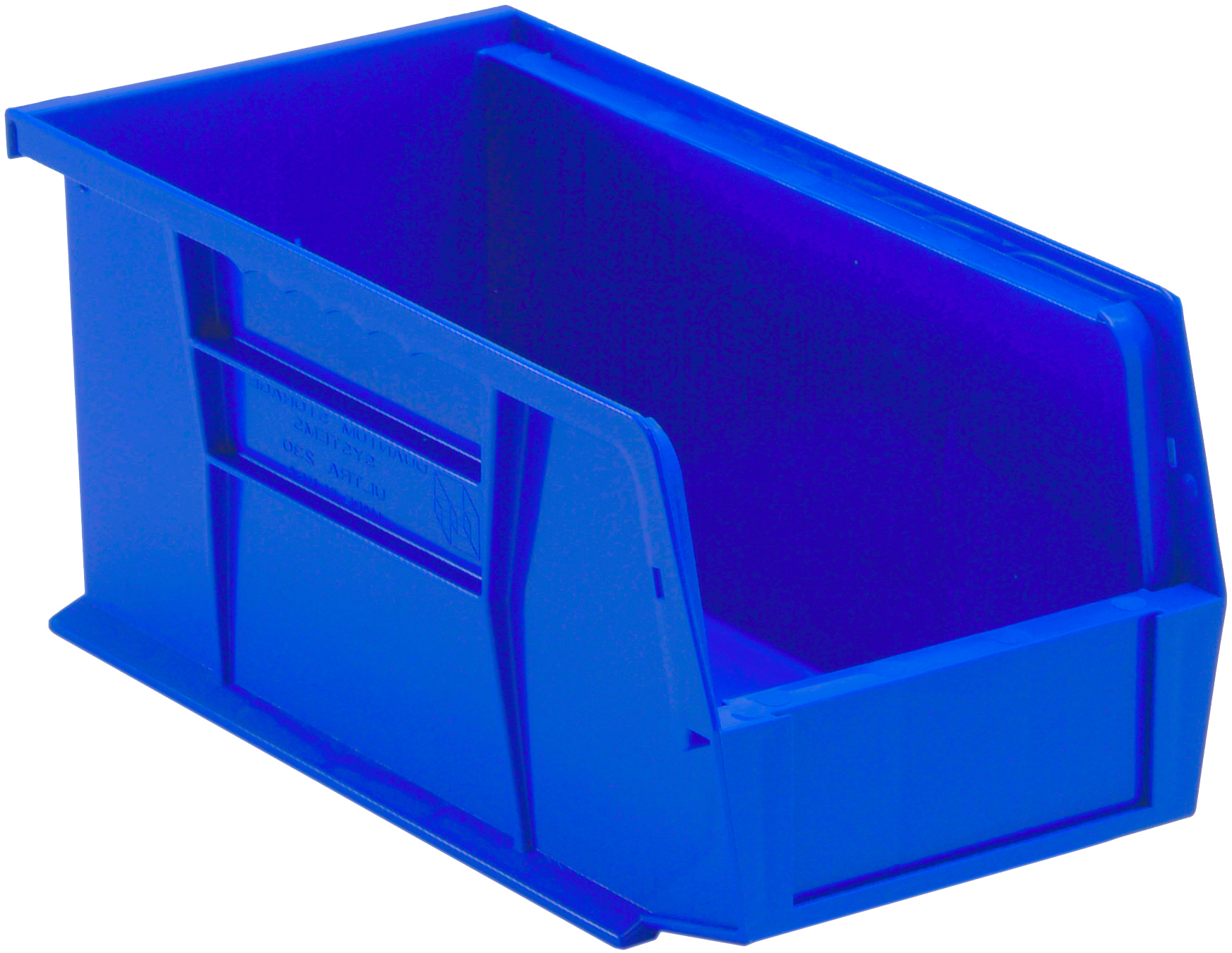 Blue Storage Bins Ultra Stacking / Hanging Bins QC Storage