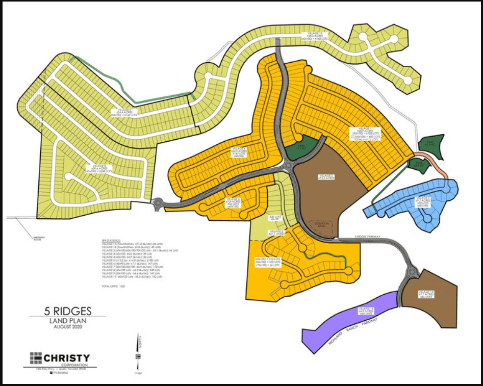5 Ridges Development Spanish Springs Community Q&D Construction