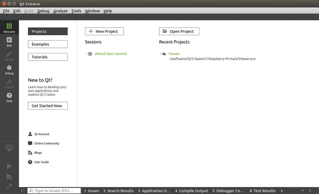 Install Qt5 with OpenCV on Raspberry Pi 4 Qengineering