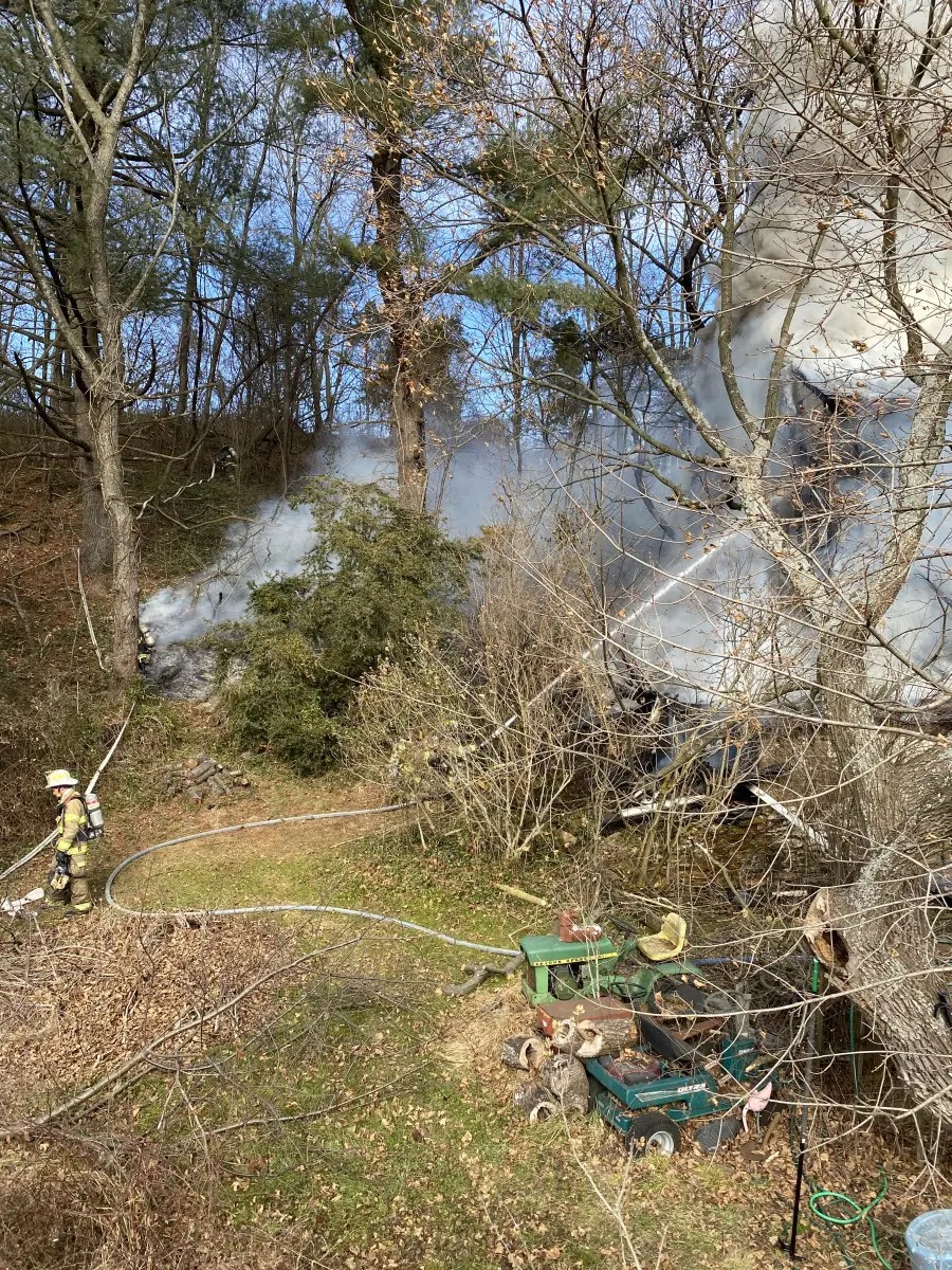 House Fire In Fulton Township (Additional Pictures) Quarryville Fire