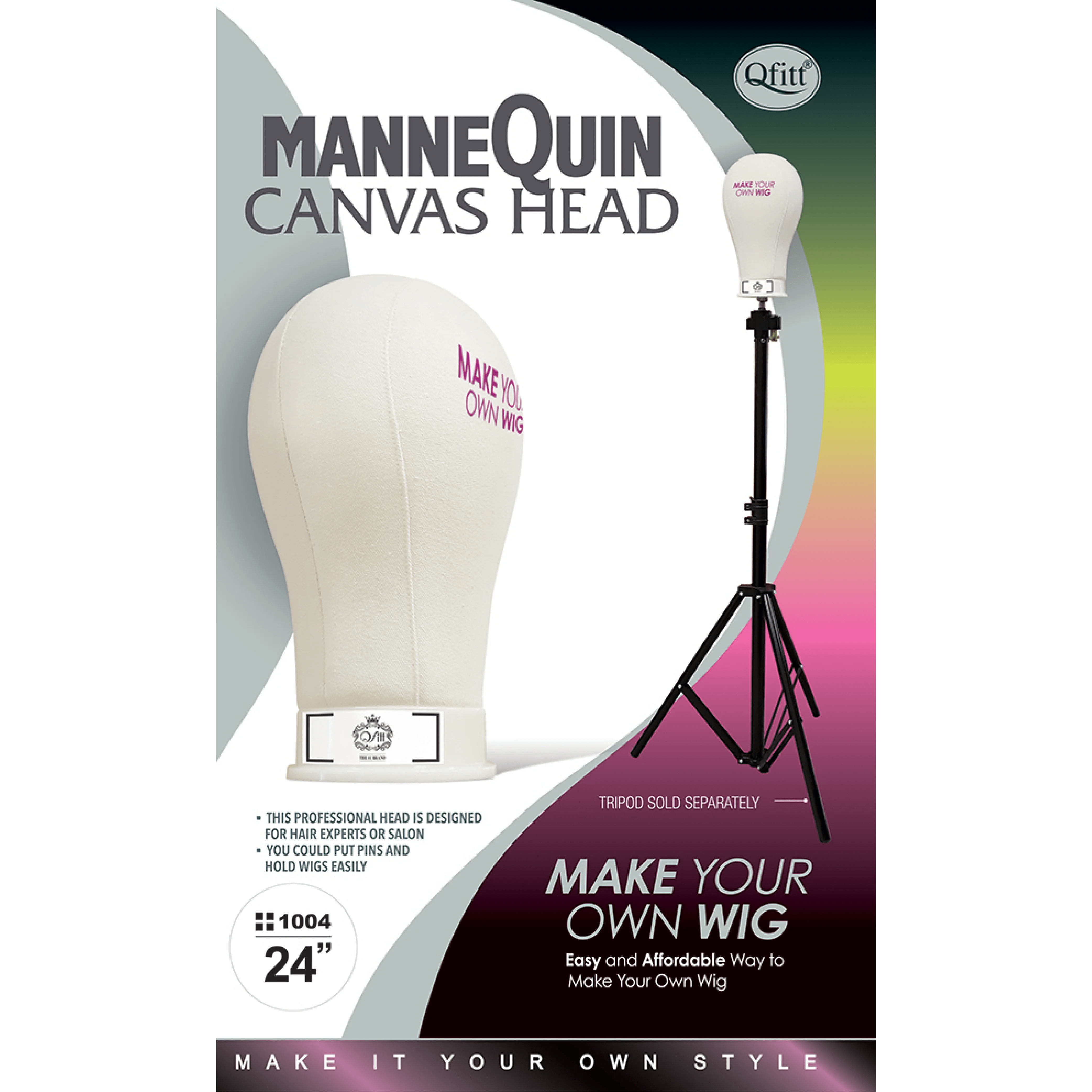 MANNEQUIN CANVAS HEAD Qfitt