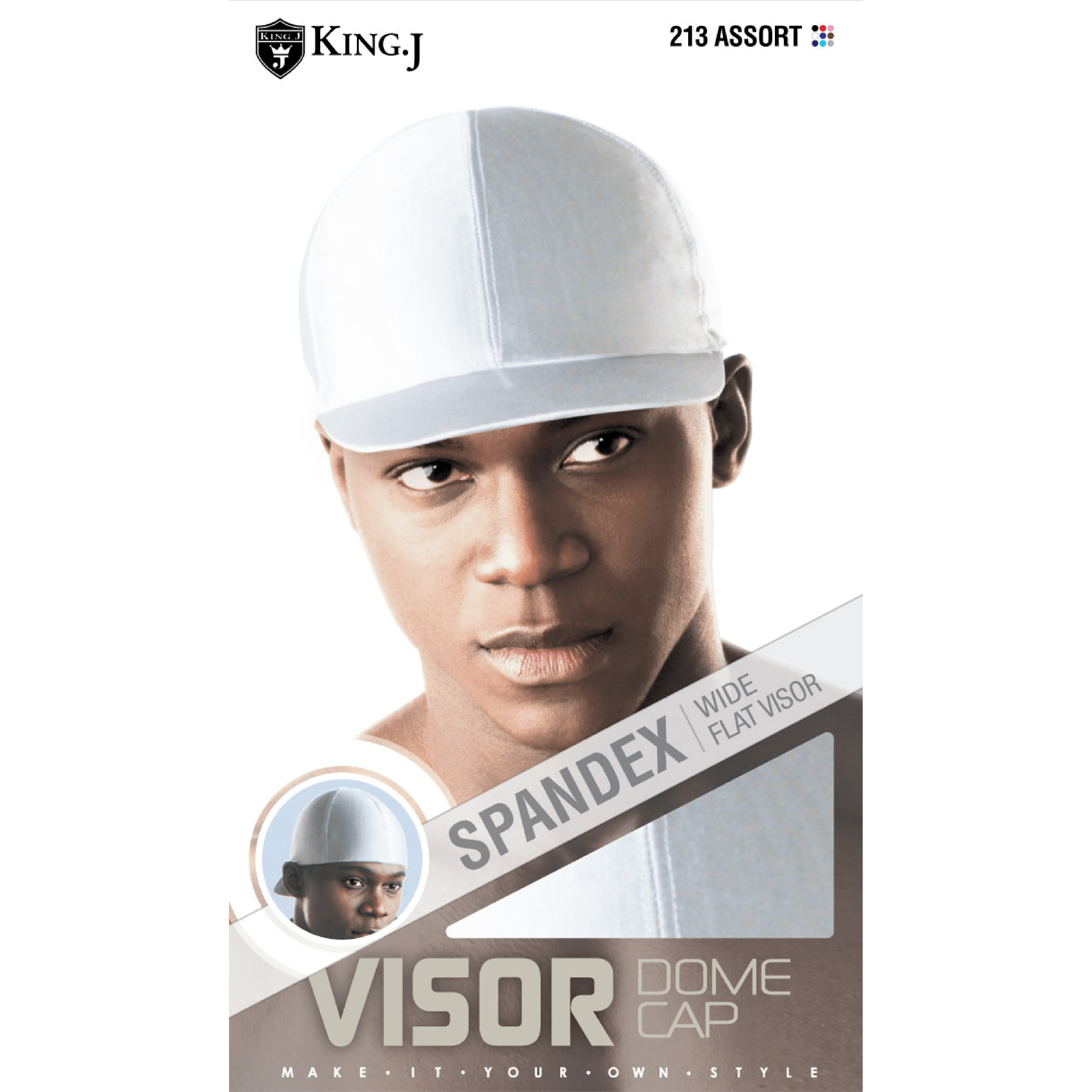 SPANDEX VISOR DOME CAP Qfitt