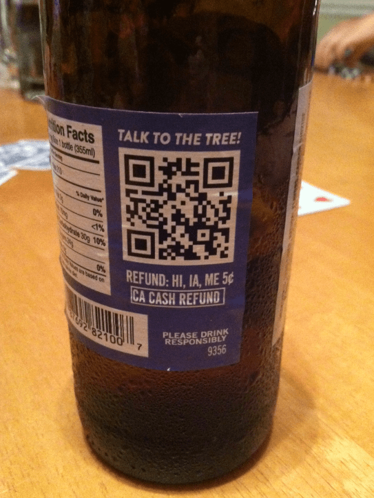 How to Use QR Codes Example Angry Orchard Hard Cider Qfuse