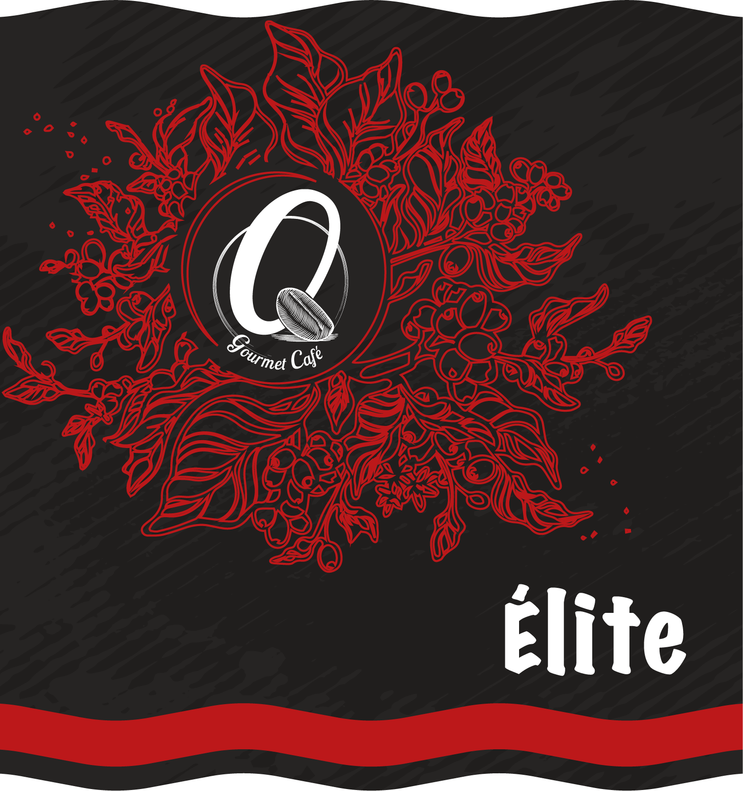 Café Elite en grano en bolsa 1kg. Q Gourmet Cafe