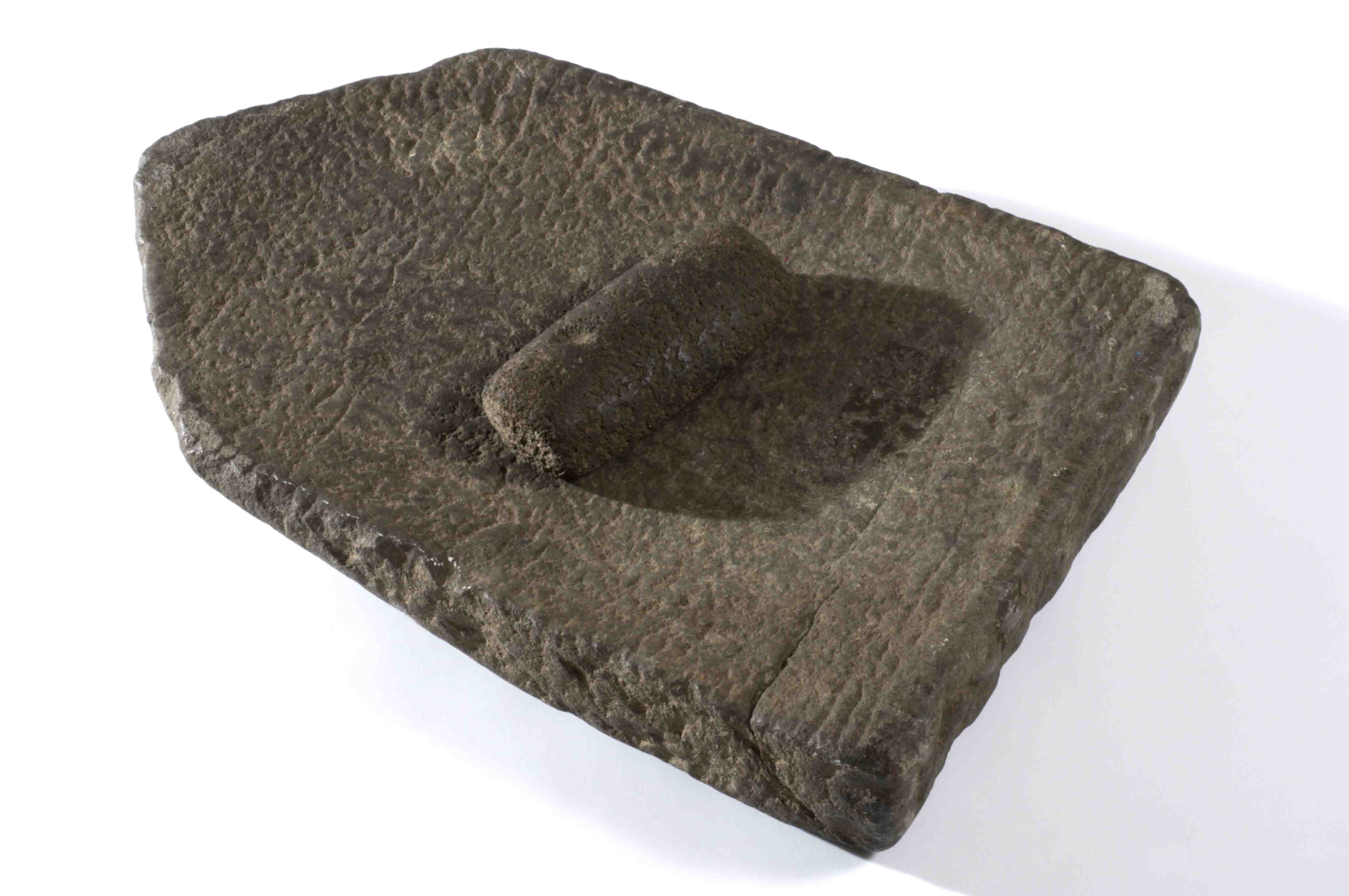 Headstone made into an Aboriginal grindstone Queensland Historical Atlas