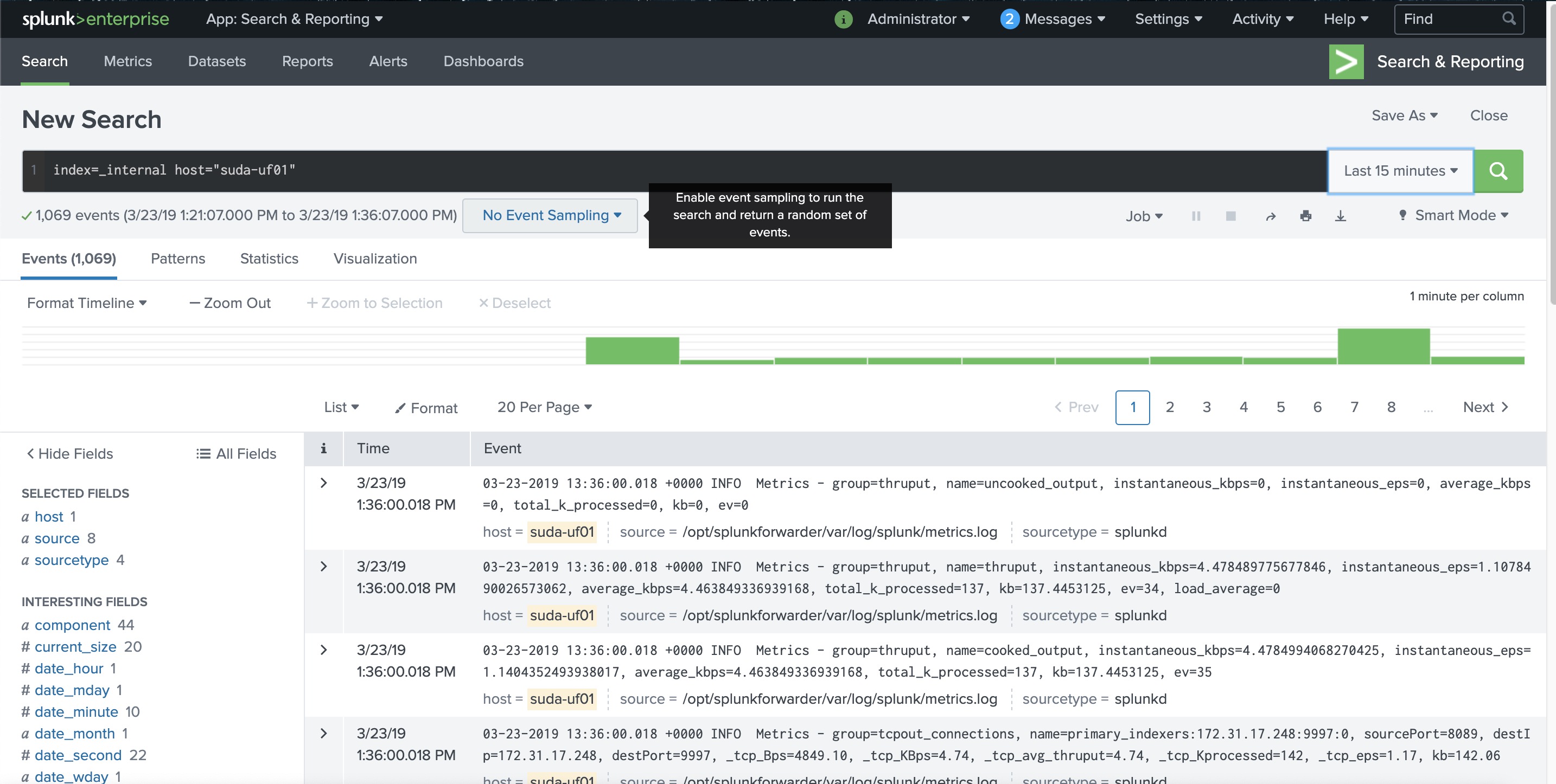 Splunk Universal Forwarderでデータ転送してみる log Qiita