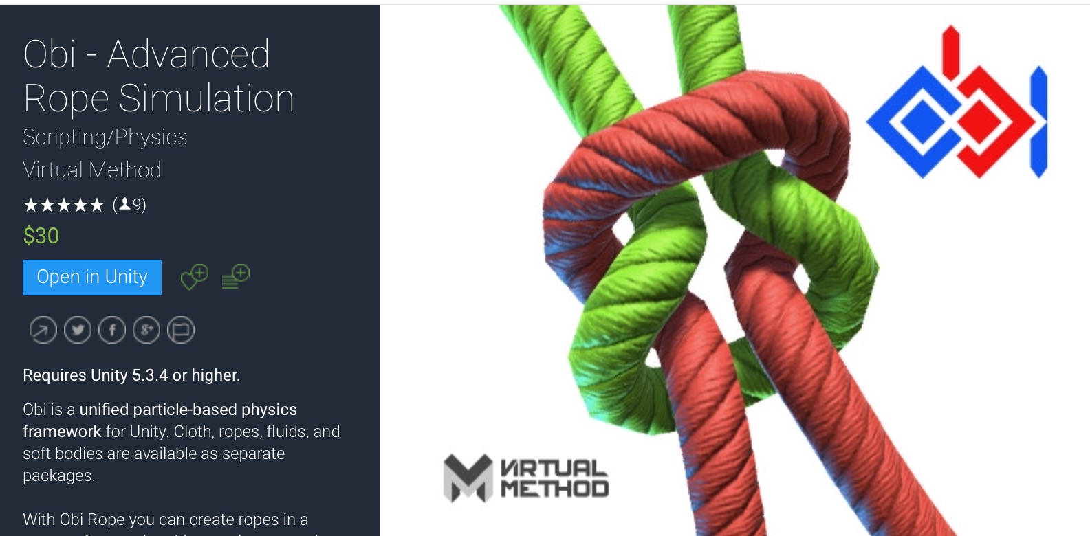 [Unity插件]Obi Advanced Rope Simulation 程序员大本营