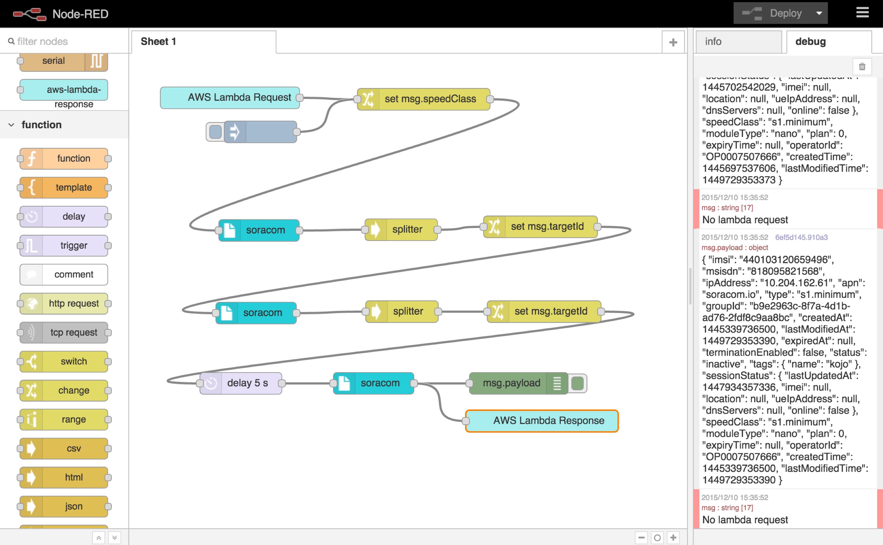 NodeREDをAWS Lambdaで動かす話 lambda Qiita