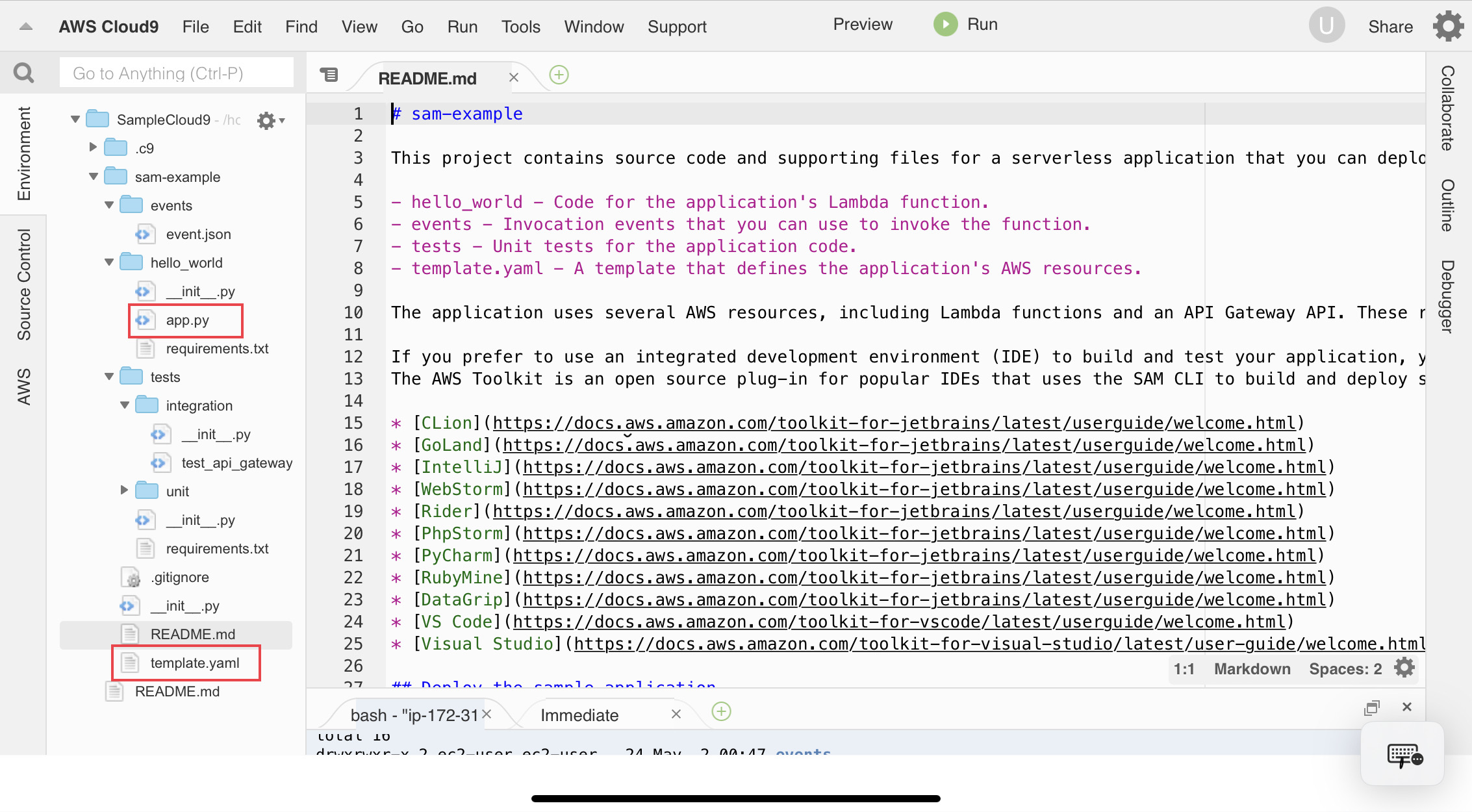 AWS Lambda SAMとは？～AWS SAMを使ってPythonのLambdaプログラムを簡単に作成する～ 初心者 Qiita