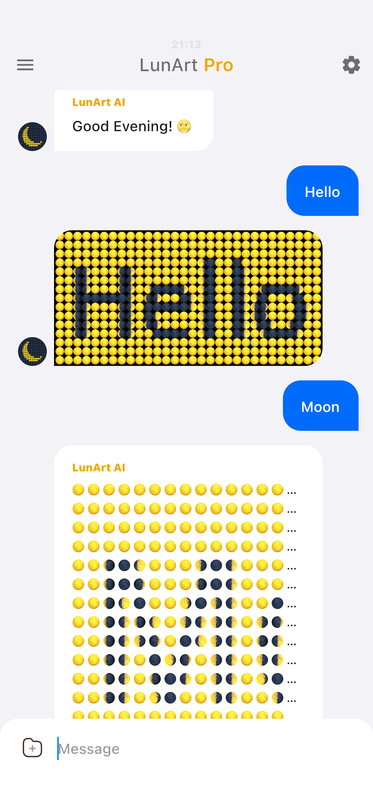 【AppStore48位】月文字ジェネレーターがサービス終了してたのでワイが作るしかないと決意（王者の風格）アプリ LunArt AI 月の