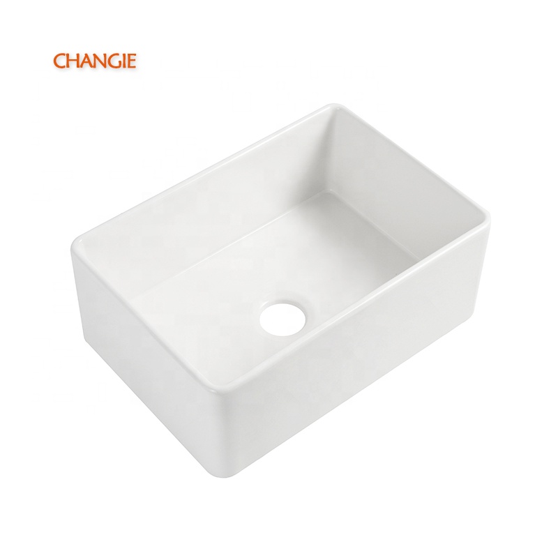 Kitchen dish washing Ceramic Sink hand basin farmhouse sink 3020N