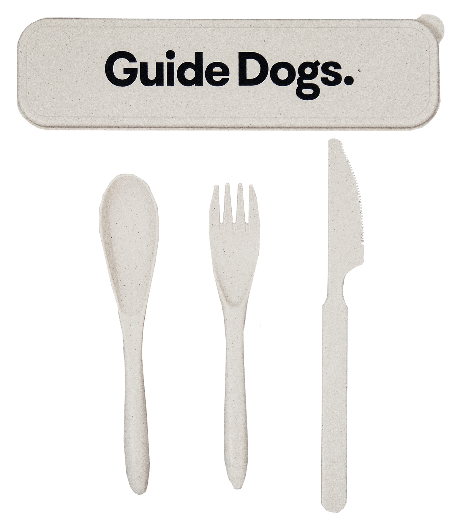 Guide Dogs Eco 3pc Cutlery Set Guide Dogs Queensland