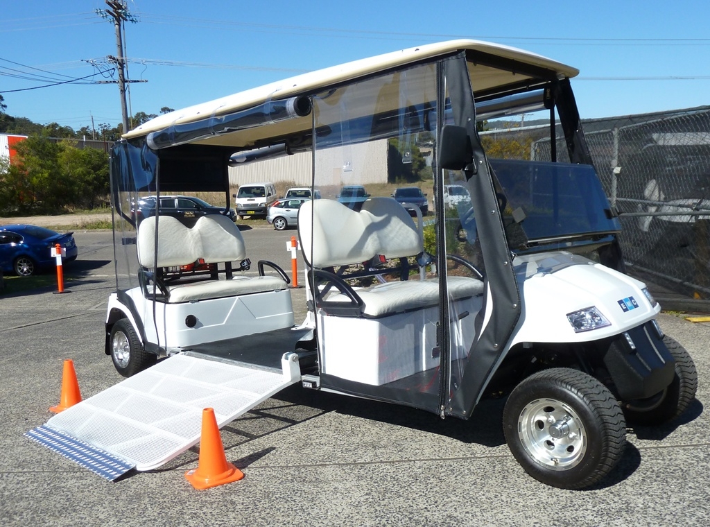 EMC ELITE XLWB Wheelchair Access QLD Golf Carts
