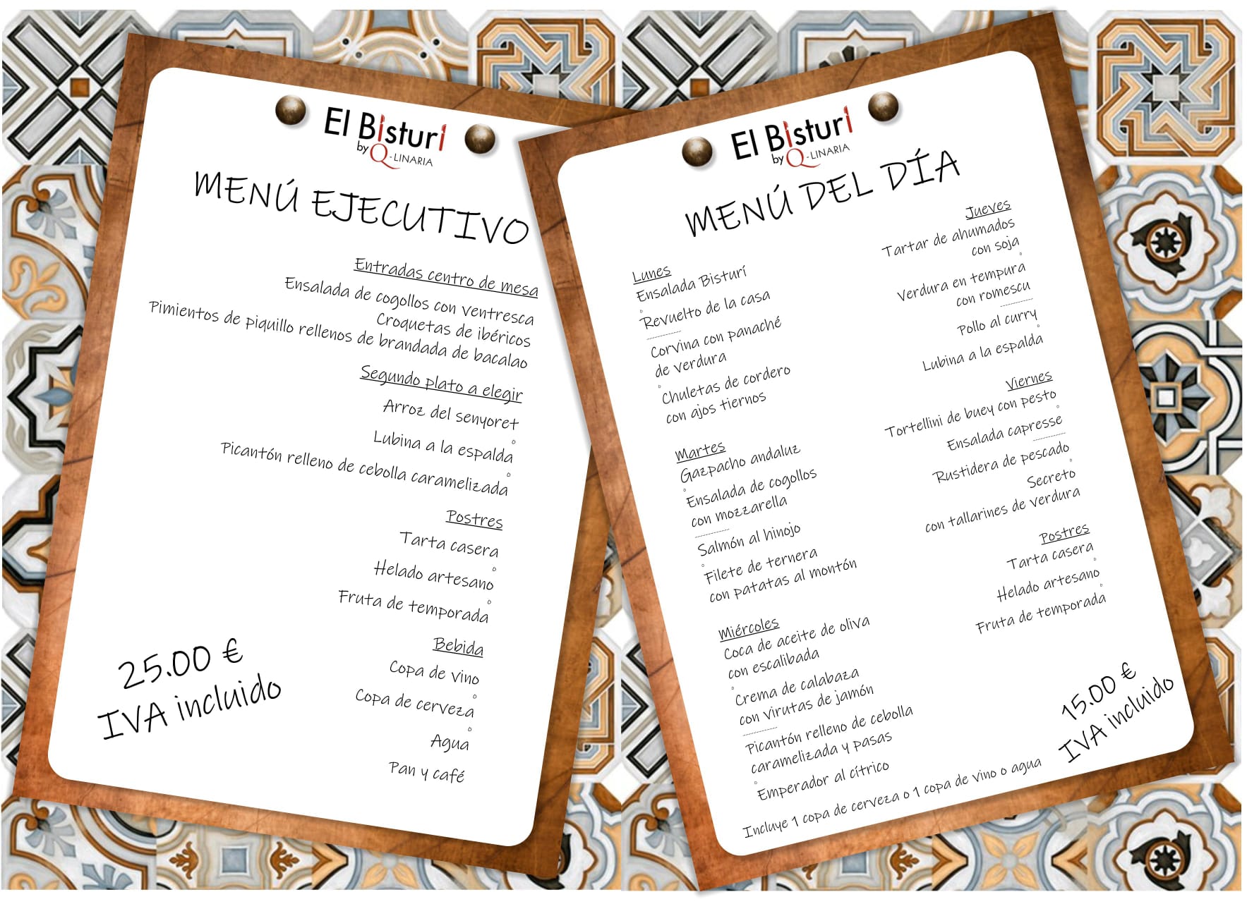 CONOCE LOS DISTINTOS TIPOS DE MENÚS