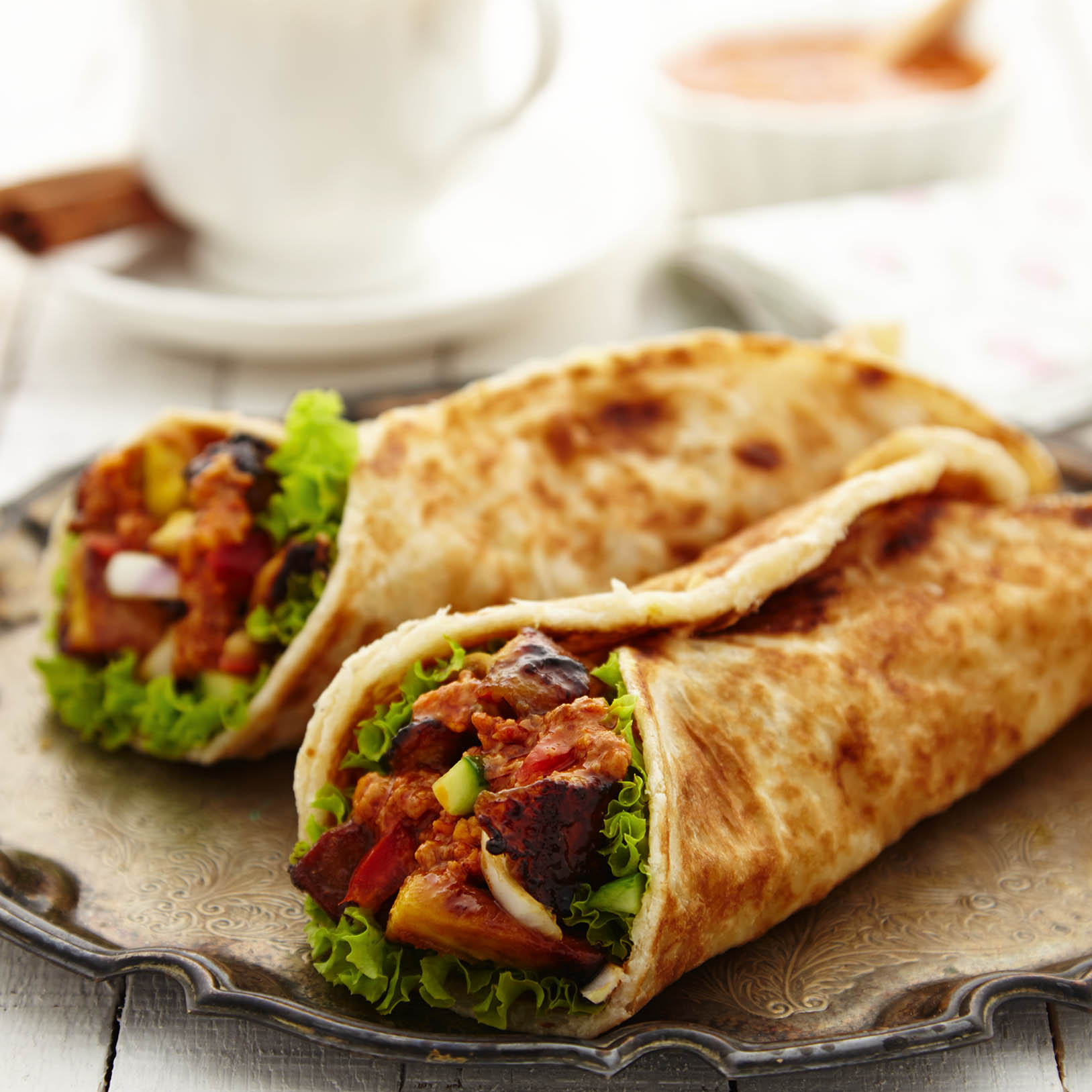 Roti Paratha Chicken Wrap QL Kitchen