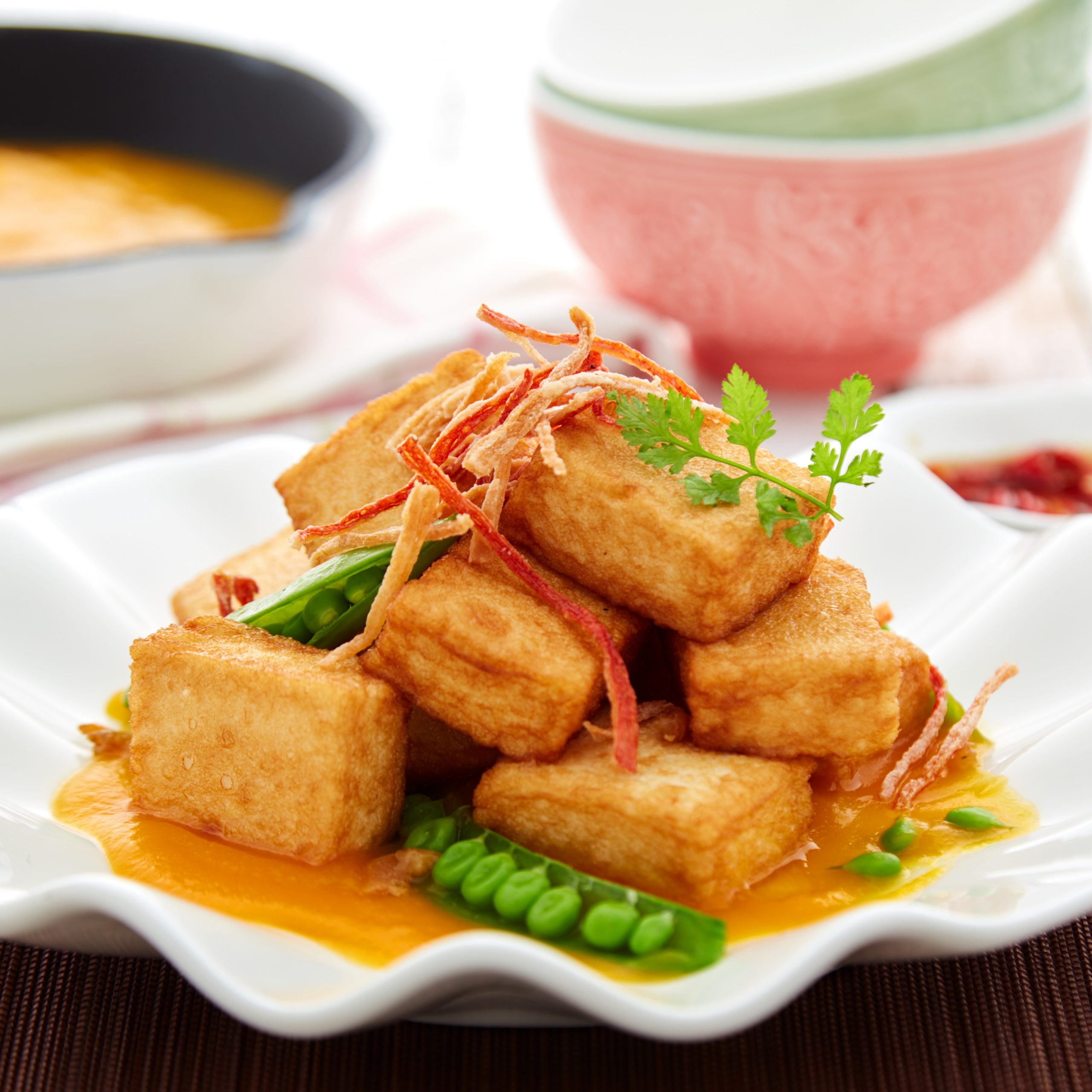 Seafood Tofu with Pumpkin Sauce QL Kitchen