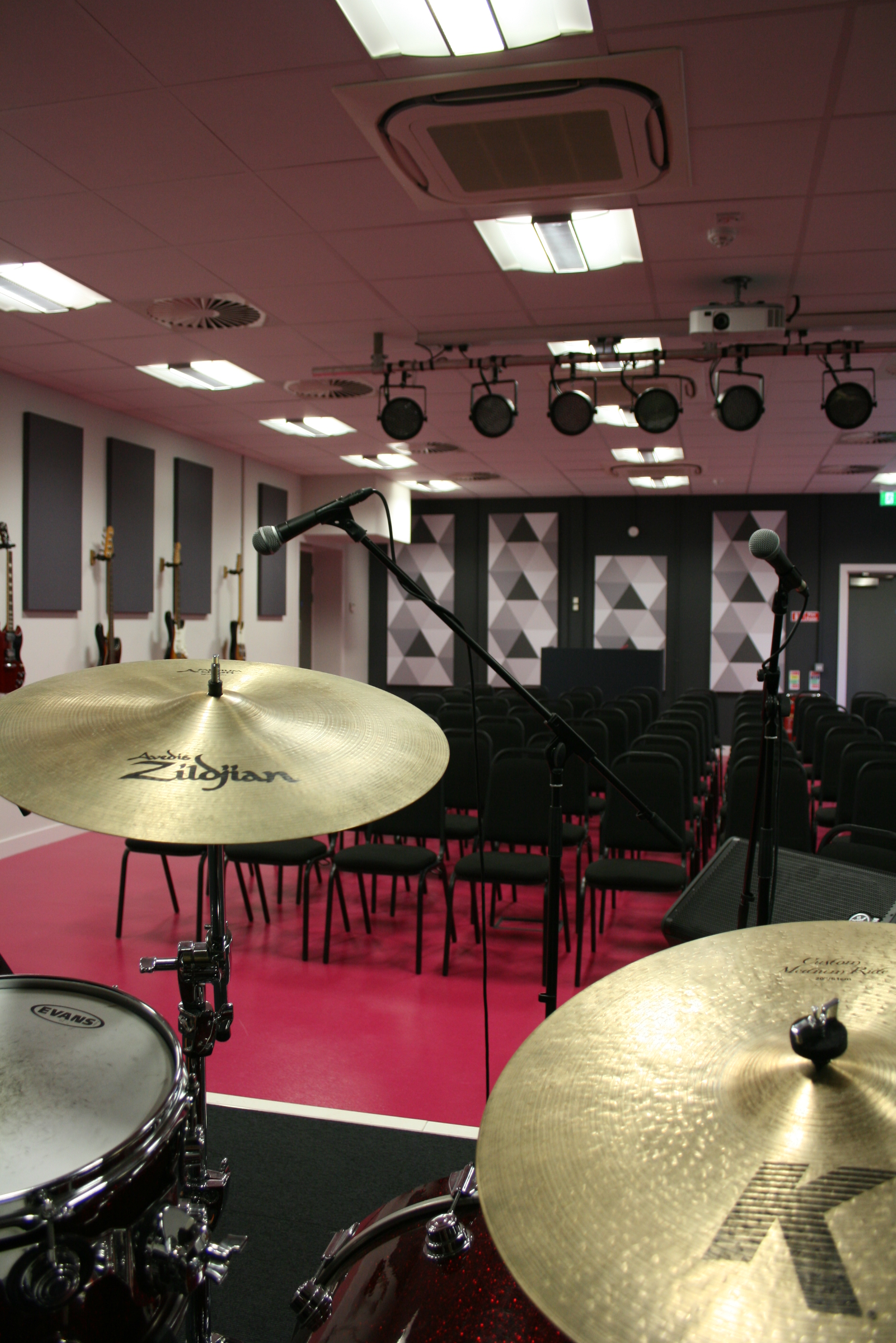 Theatre Curtains Install QLX