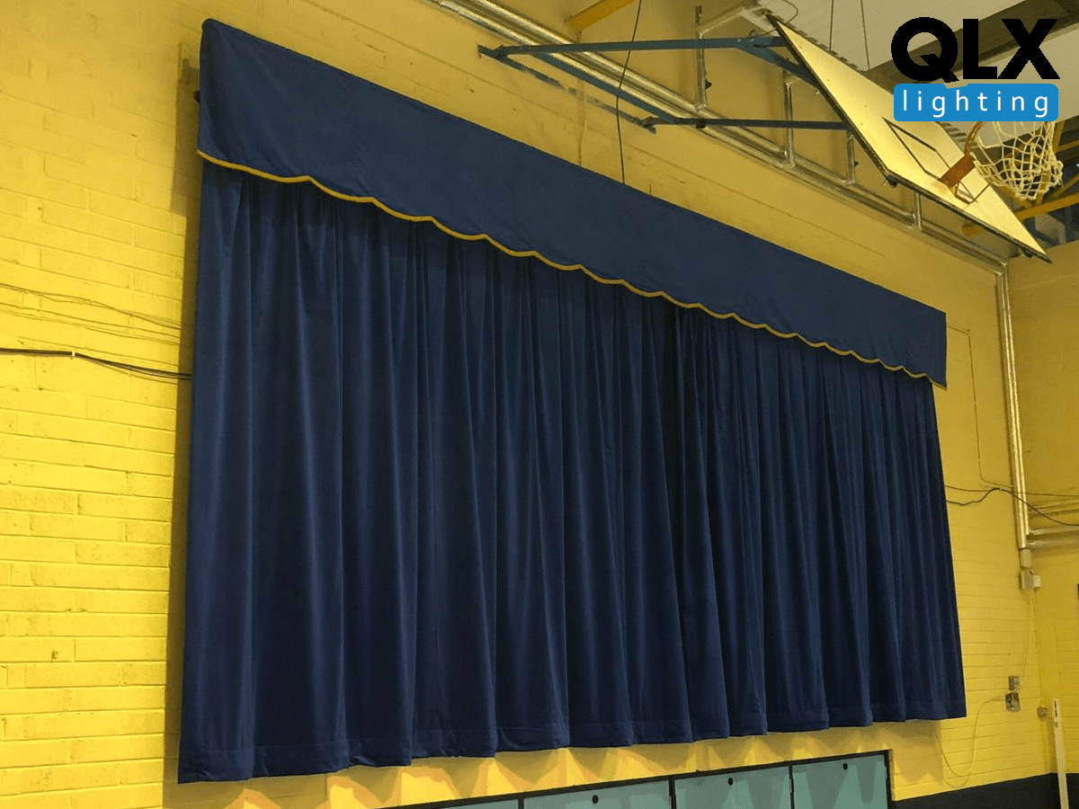 Theatre Curtains Install QLX