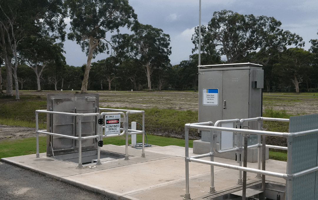 Failford Subdivision Sewer Pump Station QMAX Pumping Systems