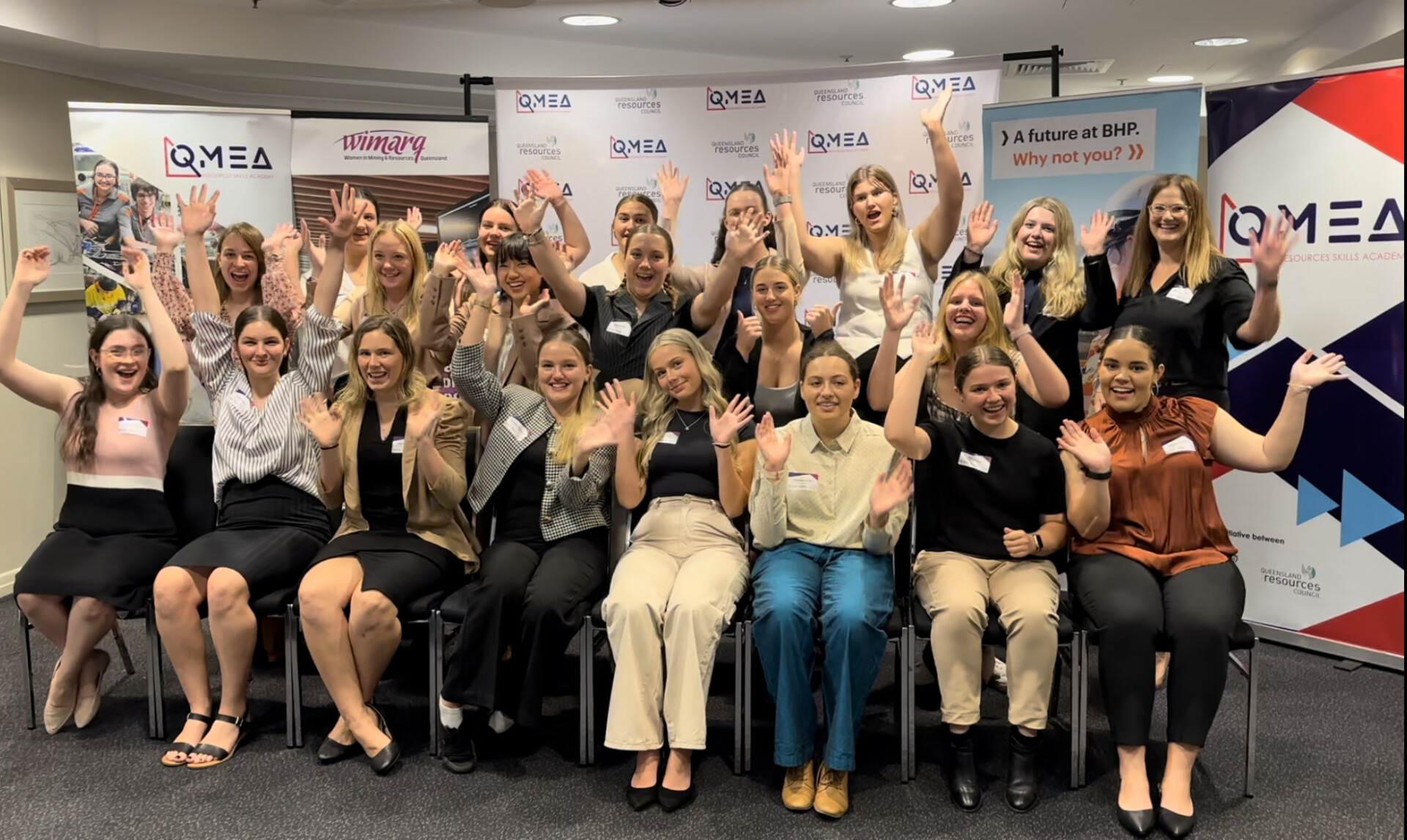 Mentoring program provides new pathways for young women in resources QMEA