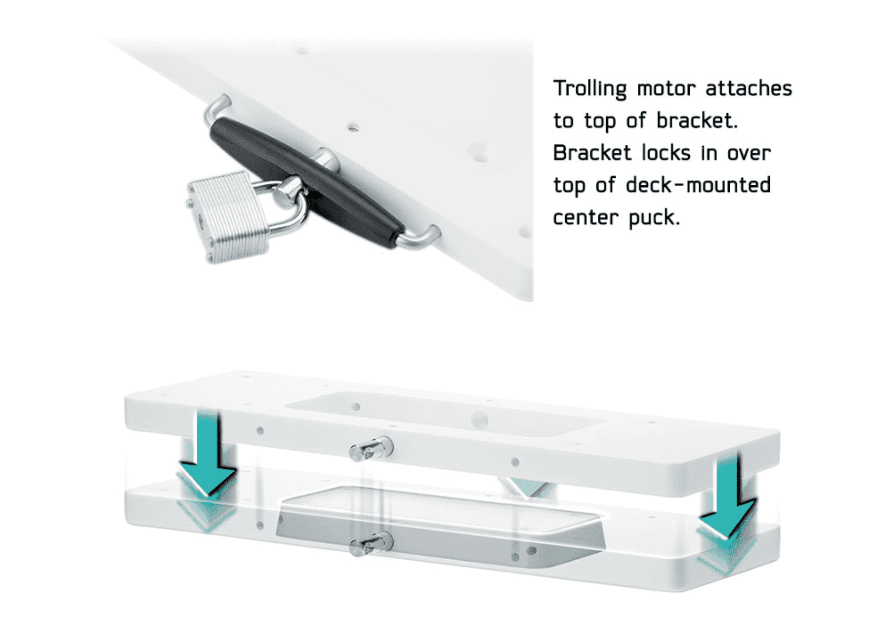 Minn Kota Quick Release Bracket - Quality Marine Electronics