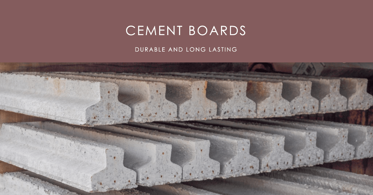 Cement Board The Secret To Durable, Waterproof Homes Unveiling The
