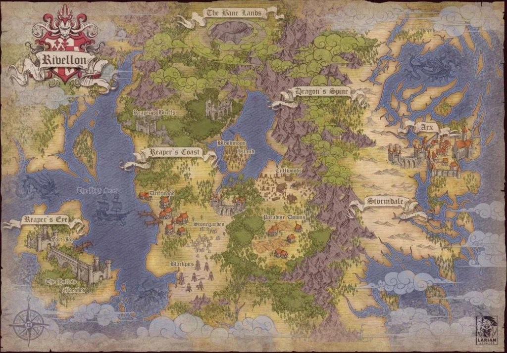 Divinity Original Sin 2 Maps Level by Zones) Qnnit