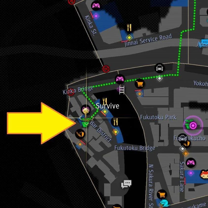 Yakuza Like a Dragon Ichiban’s Journey & Secret Bar Map