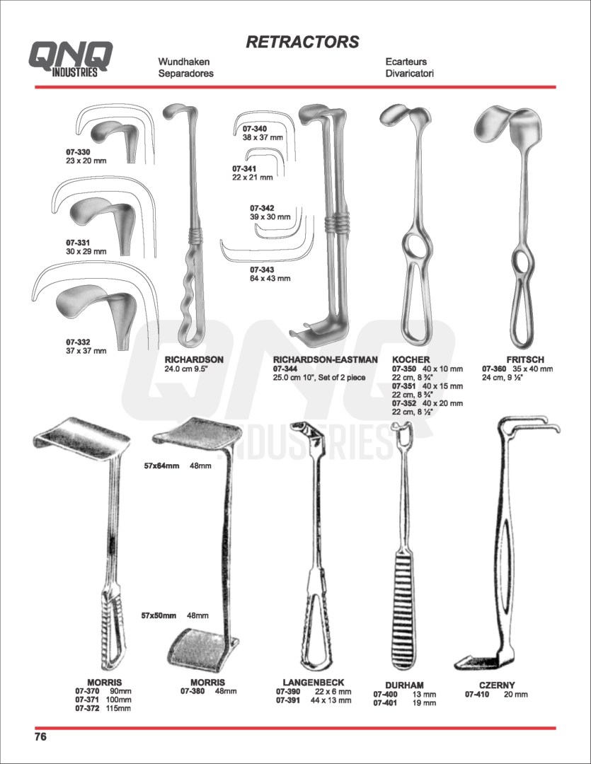 RETRACTORS QNQ Industries