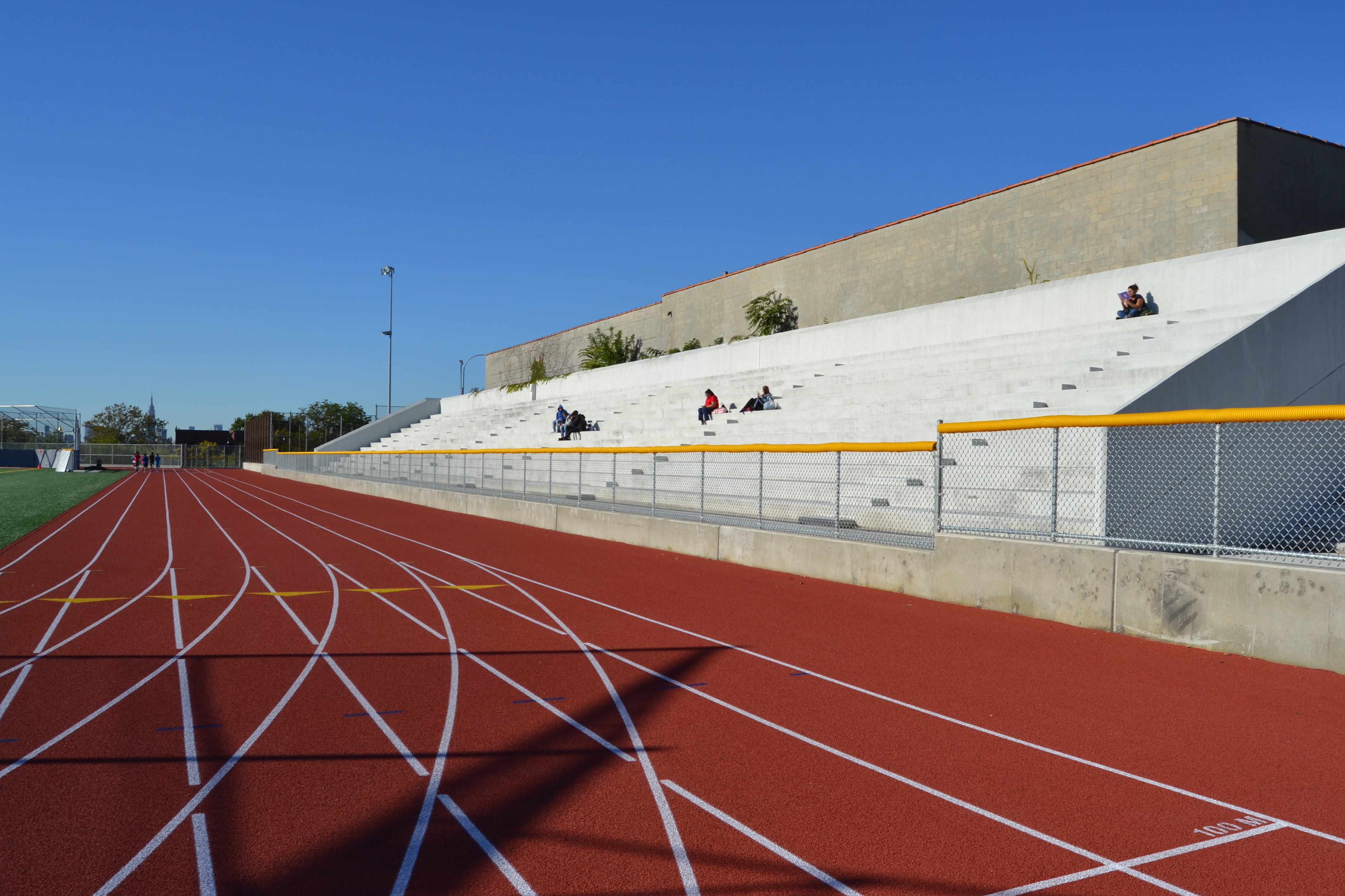 Grover Cleveland High School officially opened its new athletic field