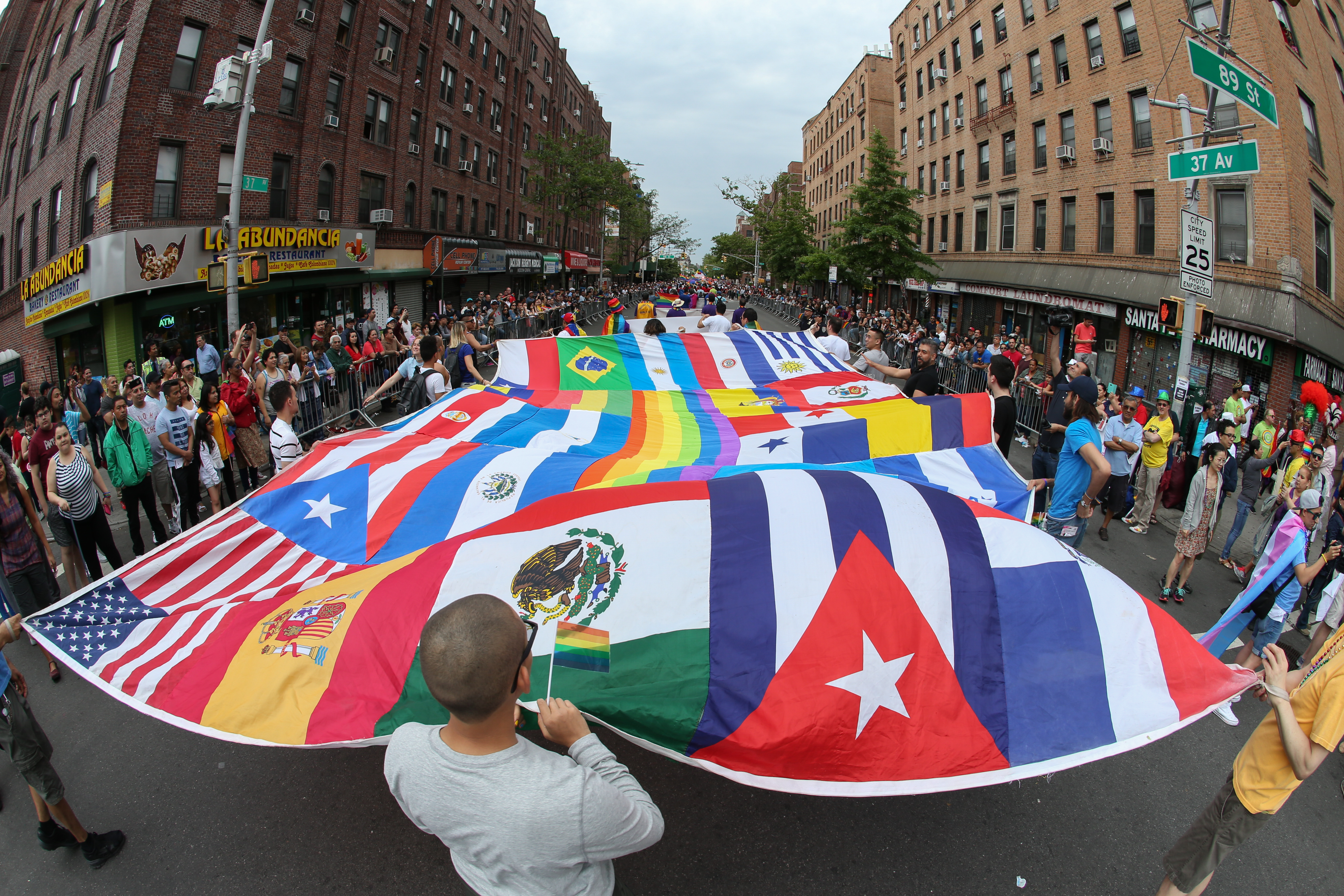 Jackson Heights celebrates freedom in colorful fashion at a milestone Queens Pride Parade