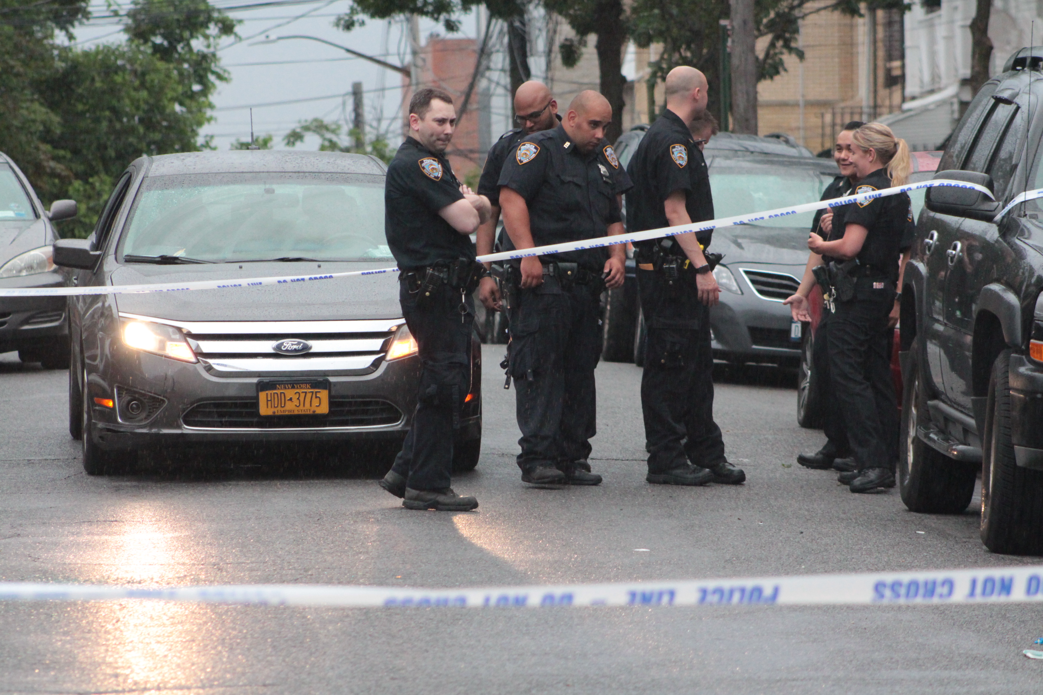 Driveby shooting in East Elmhurst leaves driver and passenger in