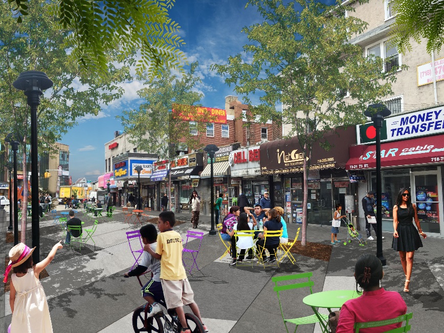 City begins work to give Jackson Heights’ Diversity Plaza a makeover QNS
