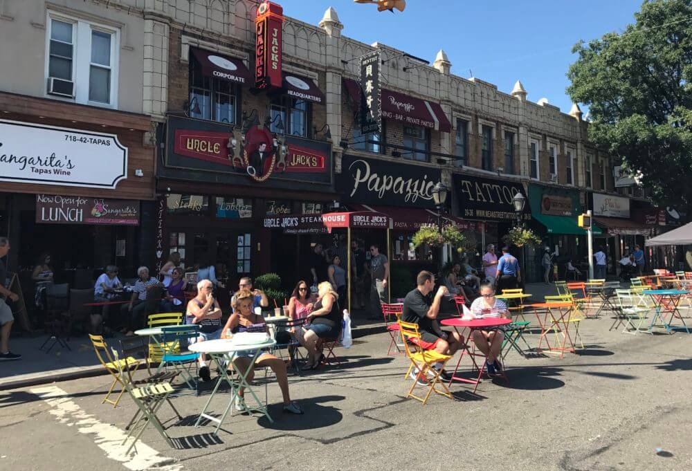 Sample some of Bayside's best restaurants during the 'Bell Boulevard