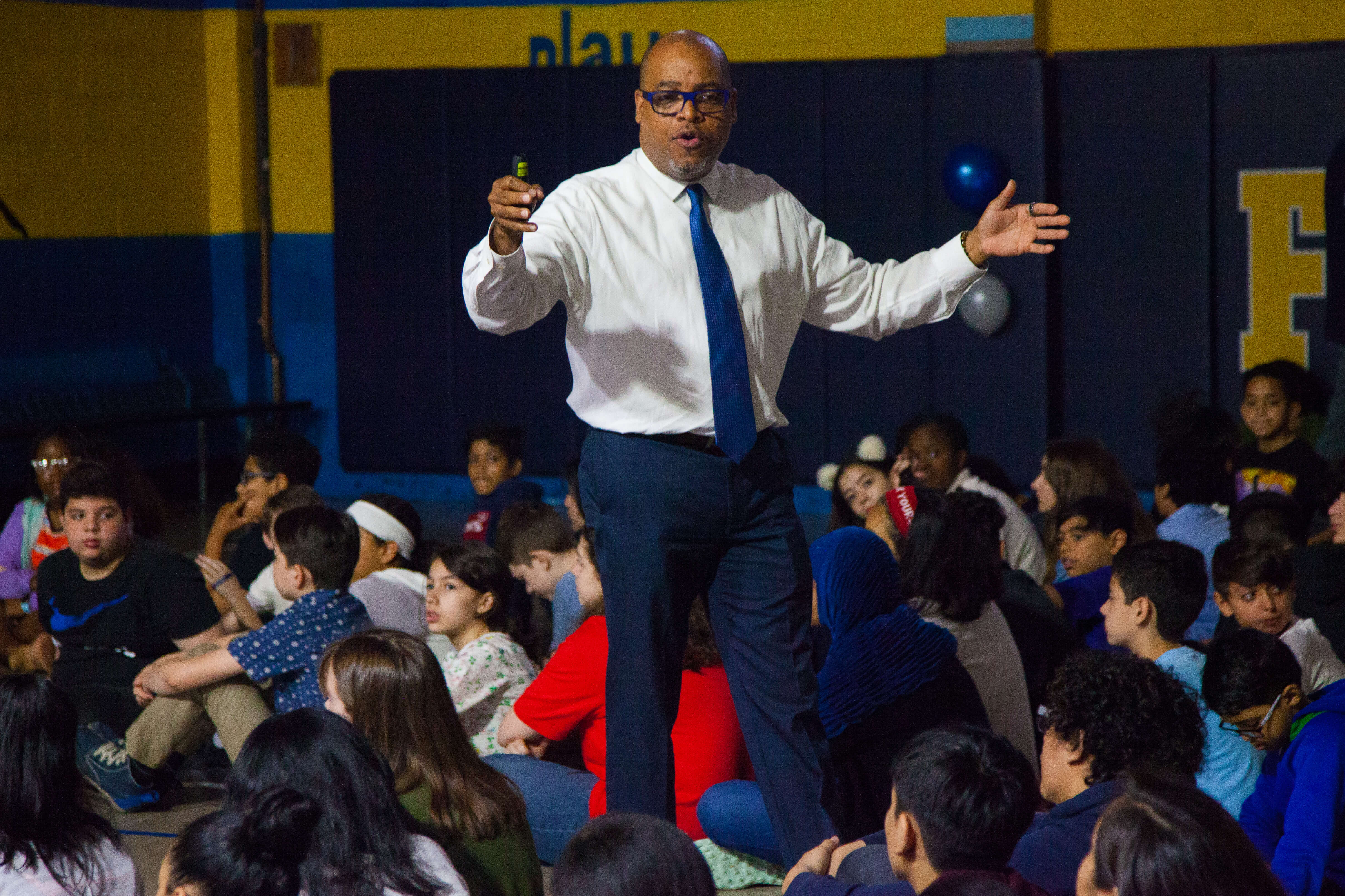 Astoria middle school celebrates Jackie Robinson's centennial with