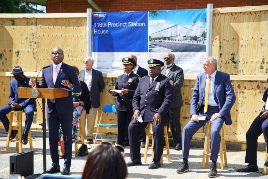 Southeast Queens residents celebrate groundbreaking of new police