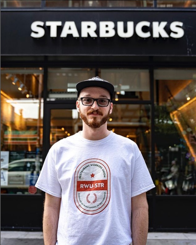 City sues Starbucks over wrongful termination of union organizer at